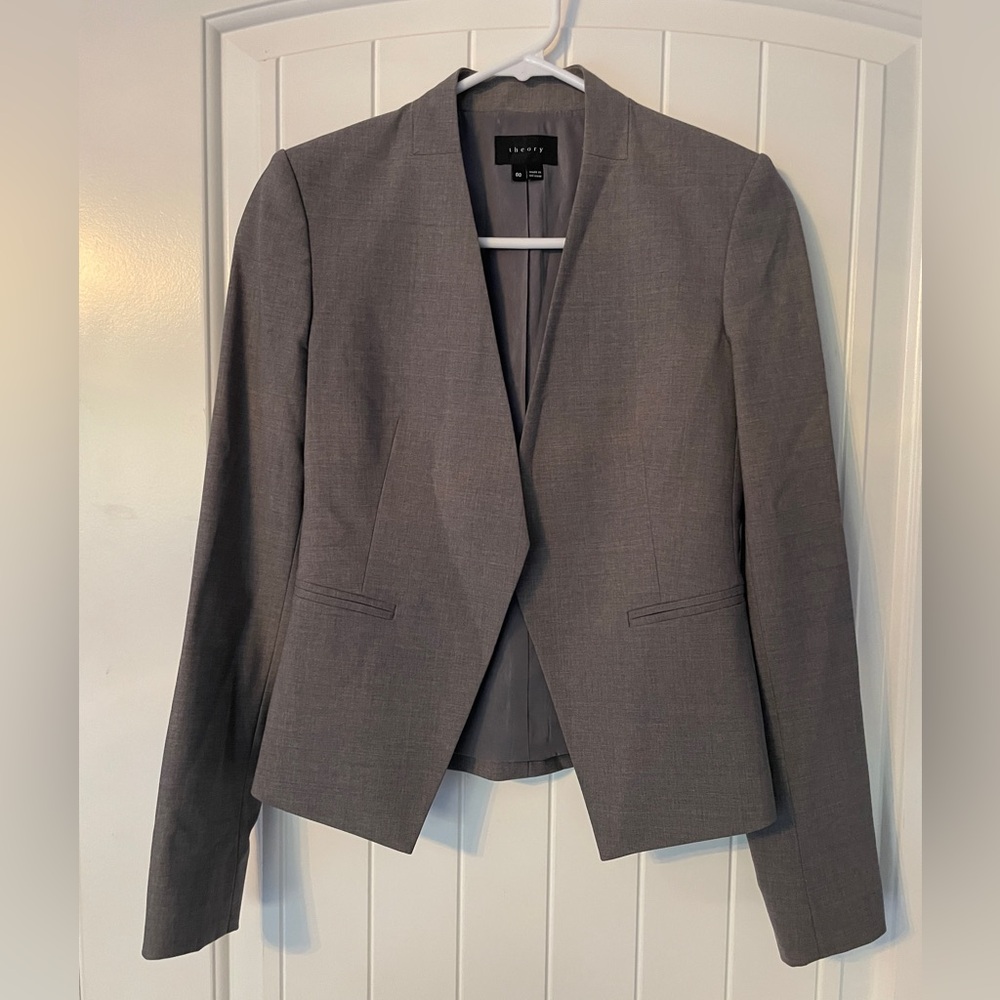 Theory Charcoal Women's Blazer